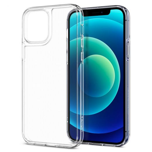 Чехол Spigen Quartz Hybrid Crystal Clear для iPhone 12 | 12 Pro (ACS01705)