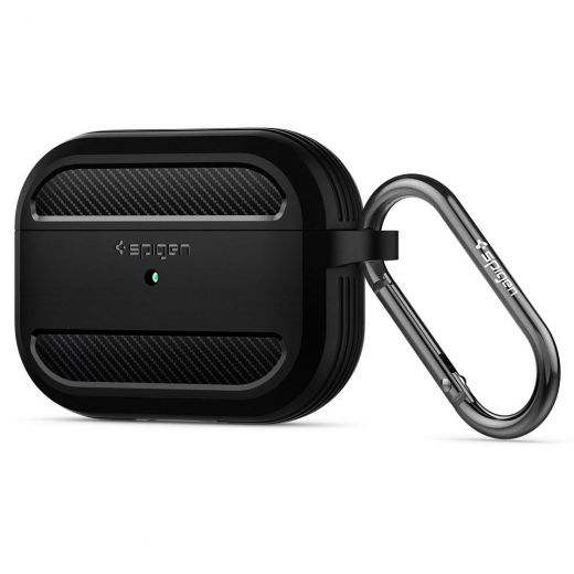 Чехол Spigen Rugged Armor Matte Black для AirPods Pro