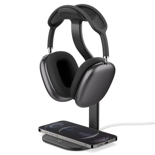 Подставка Spigen Stand S380 Black для Apple Airpods Max (AMP02818)