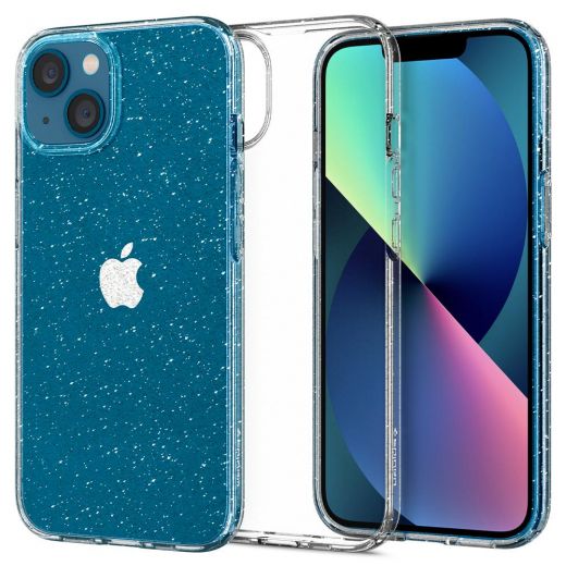 Чохол Spigen Liquid Crystal Glitter Crystal Quartz для iPhone 13 (ACS03516)