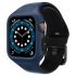 Чехол-ремешок Spigen Liquid Air Pro Navy Blue для Apple Watch 44mm 6 | 5 | SE (ACS02225)