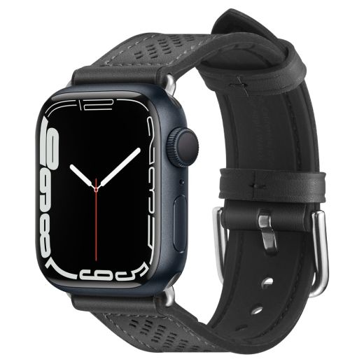 Ремешок Spigen Retro Fit Black для Apple Watch 45mm | 44mm | 42mm (062MP25079)