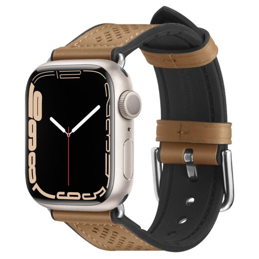 Ремінець Spigen Retro Fit Brown для Apple Watch 45mm | 44mm | 42mm (062MP25078)