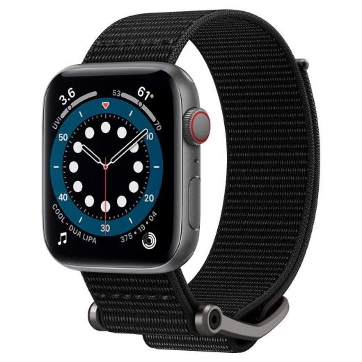 Ремешок Spigen DuraPro Flex Black для Apple Watch 45mm | 44mm | 42mm (AMP02465)