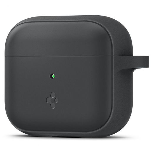 Силіконовий чохол Spigen Silicone Fit Charcoal для Apple AirPods 3 (ASD01985)