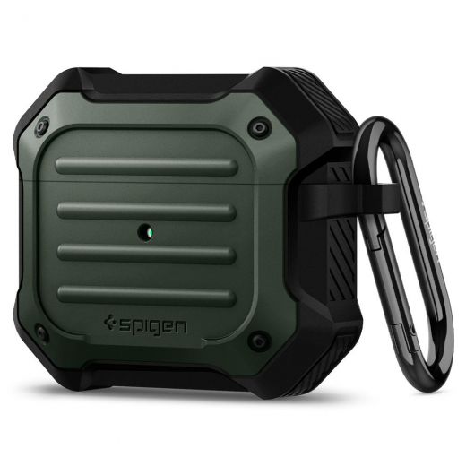 Защитный чехол Spigen Tough Armor Military Green для Apple AirPods 3 (ASD01988)