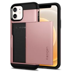 Чехол Spigen Slim Armor CS Rose Gold для iPhone 12 | 12 Pro (ACS01708)