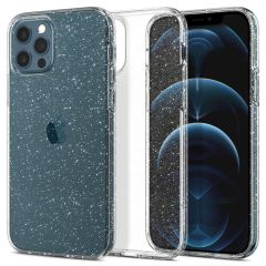 Чохол Spigen Liquid Crystal Glitter Crystal Quartz для iPhone 12 | 12 Pro (ACS01698)