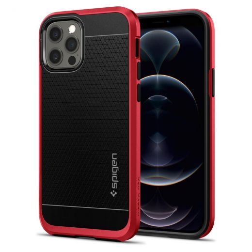 Чехол Spigen Neo Hybrid Red для iPhone 12 | 12 Pro (ACS02255)