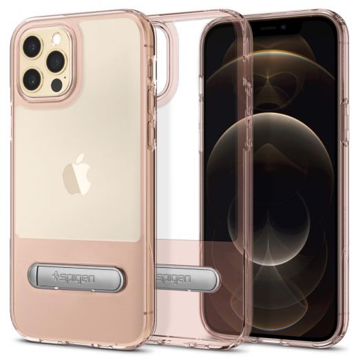 Чохол Spigen Slim Armor Essential S Rose Crystal для iPhone 12 | 12 Pro (ACS01532)