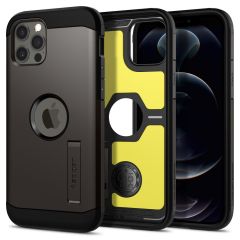 Чехол Spigen Tough Armor Gunmetal для iPhone 12 | 12 Pro (ACS01709)