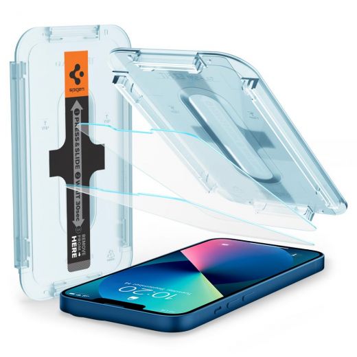 Защитное стекло Spigen Screen Protector EZ FIT GLAS.tR для iPhone 13 mini