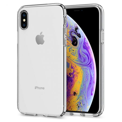 Чехол Spigen Liquid Crystal Crystal Clear для iPhone XS