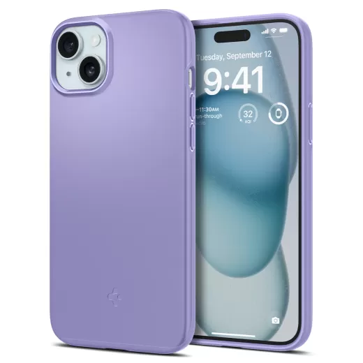 Чехол Spigen Thin Fit Iris Purple для iPhone 15 (ACS06780)