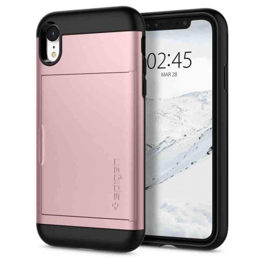 Чохол Spigen Slim Armor CS Rose Gold для iPhone XR