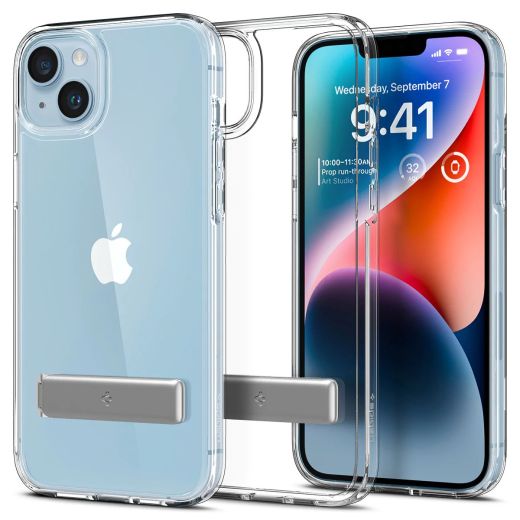 Прозорий чохол Spigen Ultra Hybrid S Crystal Clear для iPhone 14 (ACS05051)