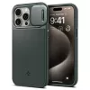 Чохол із захистом камери Spigen Optik Armor (MagFit) Abyss Green для iPhone 15 Pro Max (ACS06600)