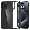 Прозорий чохол Spigen Ultra Hybrid Matte Black для iPhone 15 Pro (ACS06713)