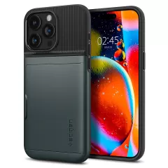 Чохол Spigen Slim Armor CS Abyss Green для iPhone 15 Pro Max (ACS06592)