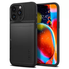 Чохол Spigen Slim Armor CS Black для iPhone 15 Pro (ACS06728)