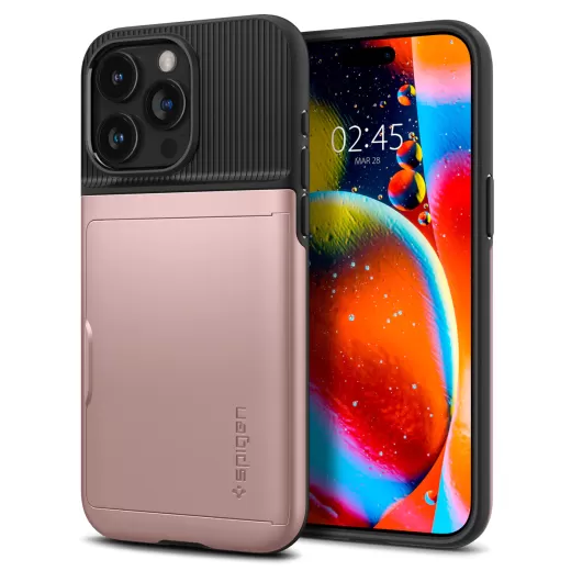 Чохол Spigen Slim Armor CS Rose Gold для iPhone 15 Pro Max (ACS06590)