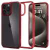 Прозрачный чехол Spigen Ultra Hybrid Deep Red для iPhone 15 Pro Max (ACS07054)