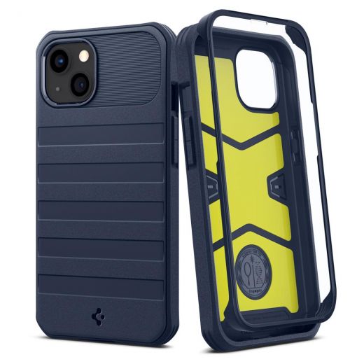 Чохол Spigen Geo 360 Navy Blue для iPhone 13 (ACS03608)