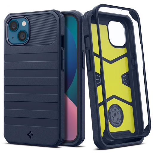 Чехол Spigen Geo 360 Navy Blue для iPhone 13 (ACS03608)