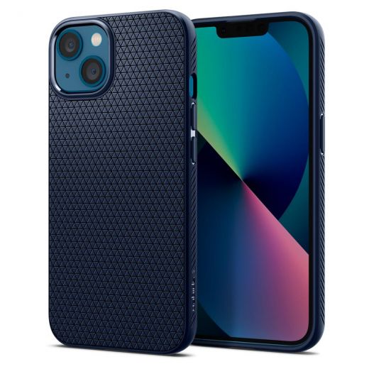 Чохол Spigen Liquid Air Navy Blue для iPhone 13 (ACS03520)