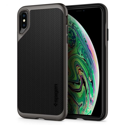 Чохол Spigen Neo Hybrid Gunmetal для iPhone XS Max
