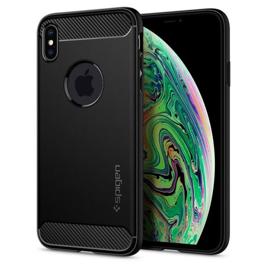 Чехол Spigen Rugged Armor для iPhone XS Max