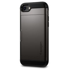 Чехол Spigen Slim Armor CS Gunmetal (042CS20453) для iPhone SE (2020)