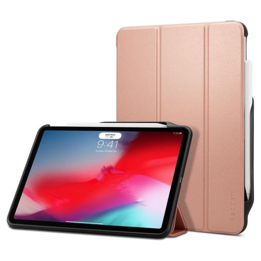 Чехол Spigen Smart Fold 2 Rose Gold для iPad Pro 11'' (2018)