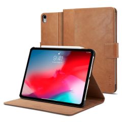 Чохол Spigen Stand Folio (Version 2) Brown для iPad Pro 11" (2018)