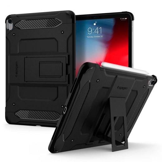 Чехол Spigen Tough Armor TECH Black для iPad Pro 11" (2018)