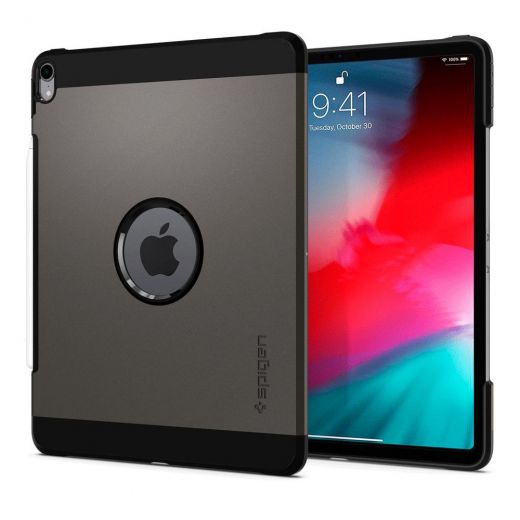 Чехол Spigen Tough Armor Gunmetal для iPad Pro 12.9" (2018)