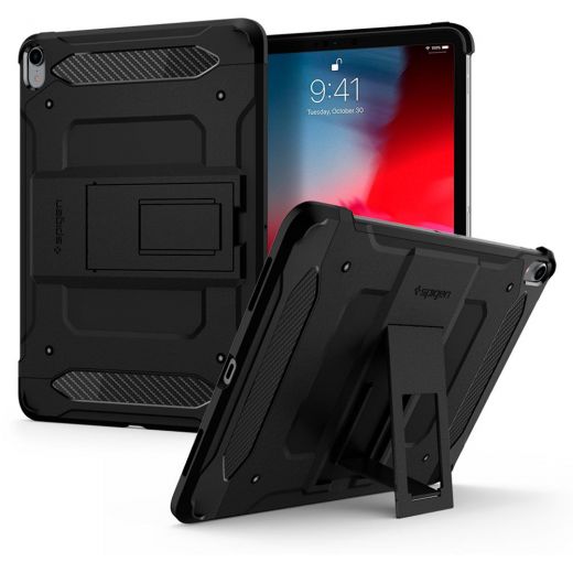 Чехол Spigen Tough Armor TECH Black для iPad Pro 12.9" (2018)