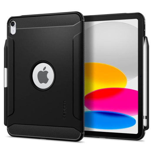 Чехол Spigen Rugged Armor Matte Black для iPad 11'' (2025) | iPad 10.9" (2022) (ACS05552)