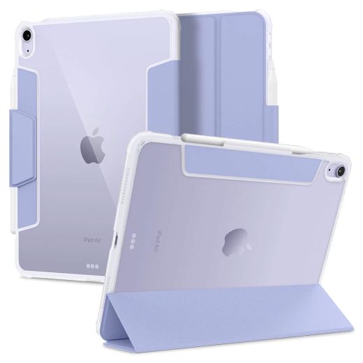 Чехол Spigen Ultra Hybrid Pro Lavender для iPad Air 11" M3 | M2 (2025 | 2024)| iPad Air 10.9" 4 | 5 M1 Chip (2022 | 2020) (ACS04567)