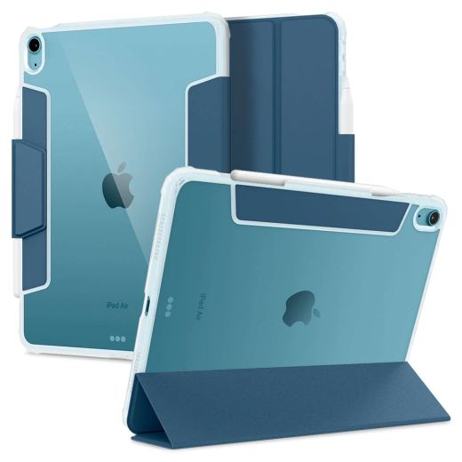 Чехол Spigen Ultra Hybrid Pro Teal Blue для iPad Air 11" M3 | M2 (2025 | 2024)| iPad Air 10.9' 4 | 5 M1 Chip (2022 | 2020) (ACS04568)