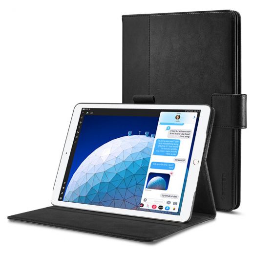 Чехол Spigen Stand Folio Black для iPad Air 3 (2019)