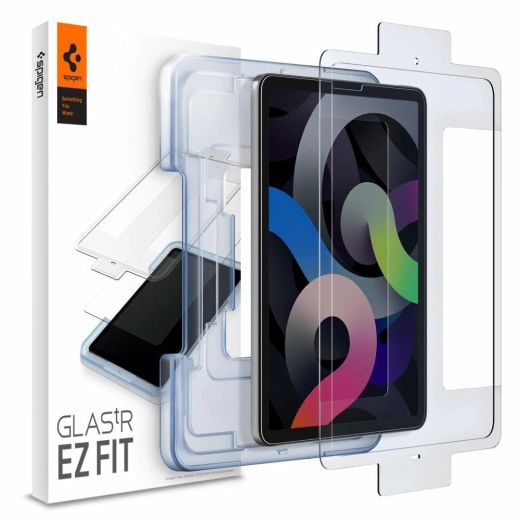 Защитное стекло Spigen Screen Protector EZ FIT GLAS.tR SLIM (AGL02065) для iPad Air 10.9" 4 | 5 (2020 | 2022) | iPad Pro 11" (2020 | 2021 | 2022) 