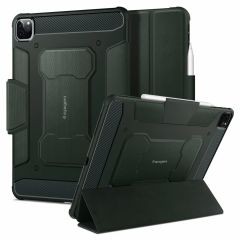  Протиударний чохол Spigen Rugged Armor Pro Military Green (ACS01026) для iPad Pro 11" (2020 | 2021 | 2022 | M1 | M2) 