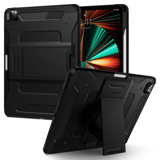 Чехол Spigen Touch Armor Pro Black (ACS02881) для iPad Pro 12.9" (2020 | 2021 | 2022 | M1 | M2)