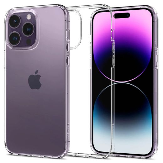 Чехол Spigen Liquid Crystal Crystal Clear для iPhone 14 Pro Max (ACS04809)