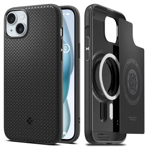 Чохол Spigen Mag Armor (MagFit) Matte Black для iPhone 15 Plus (ACS06671)
