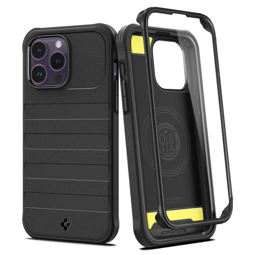 Чехол Spigen Geo Armor 360 (MagFit) Black для iPhone 14 Pro (ACS04997)