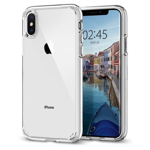 Чехол Spigen Ultra Hybrid Crystal Clear для iPhone XS