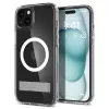 Прозорий чохол Spigen Ultra Hybrid S (MagFit) Crystal Clear для iPhone 15 (ACS06807)