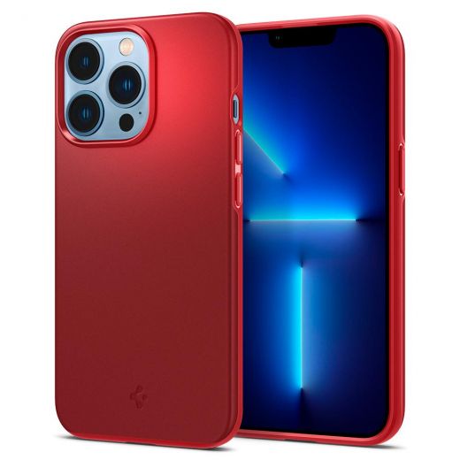 Чехол Spigen Thin Fit Red для iPhone 13 Pro (ACS03249)
